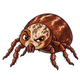 Illustration of American dog tick