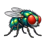 Illustration of Blow flies