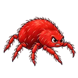 Illustration of Concrete / sidewalk mites