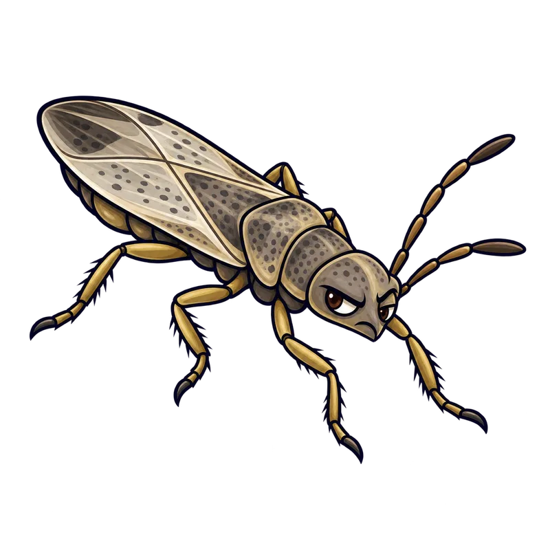 Illustration of the false chinch bug