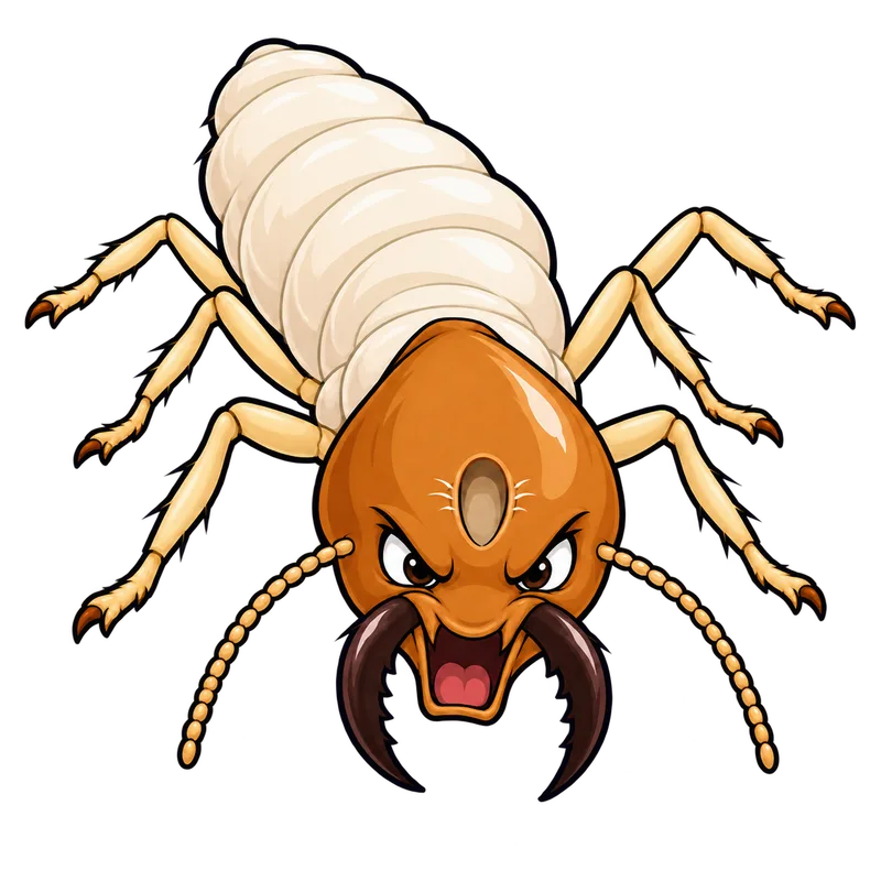 Illustration of the formosan subterranean termite