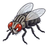 Illustration of House fly