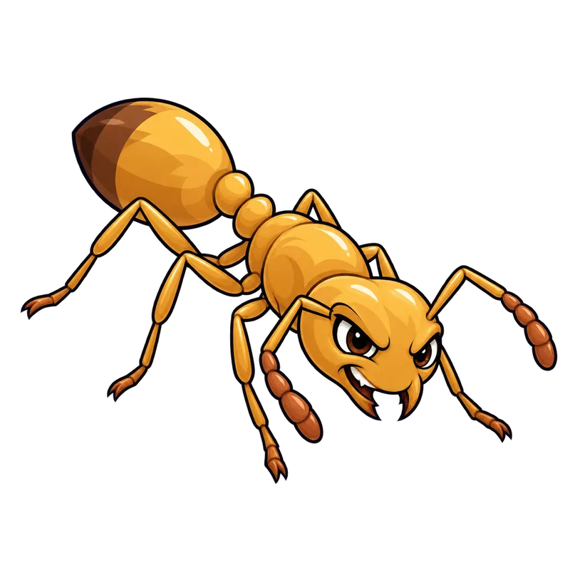 Illustration of the pharaoh ant