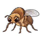 Illustration of Phorid flies