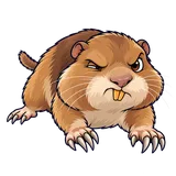 Illustration of Pocket gophers