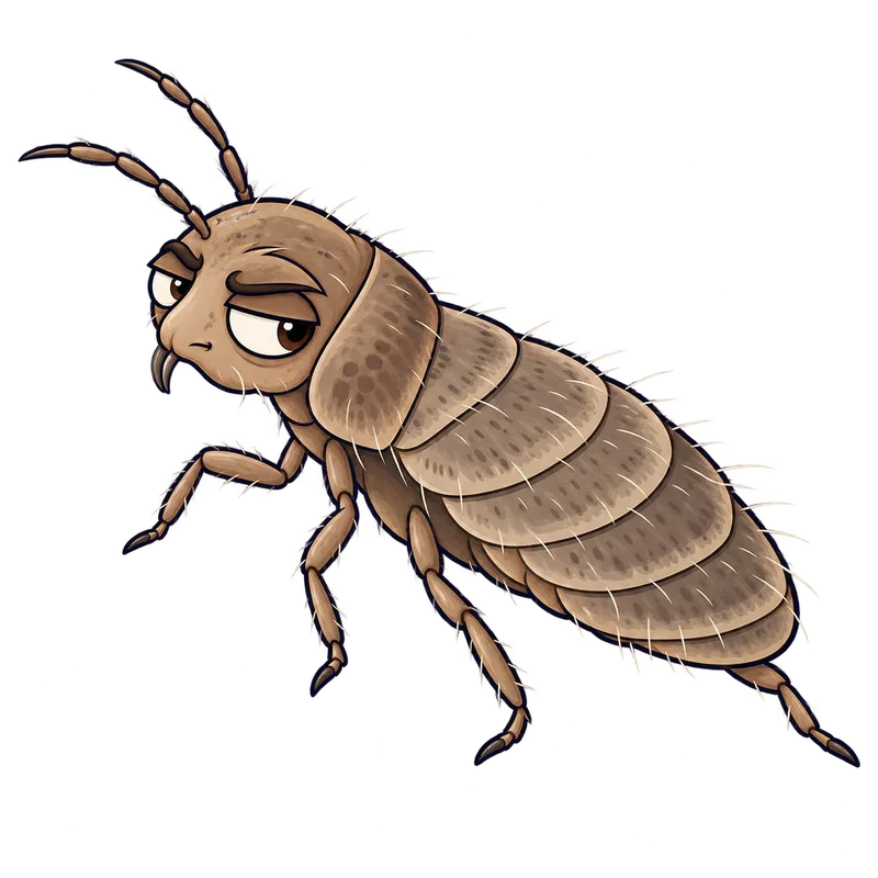 Illustration of the swallow bugs